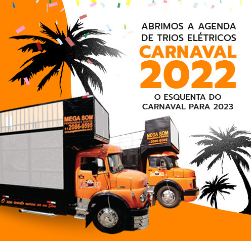 Agenda de Trio Elétrico para Carnaval